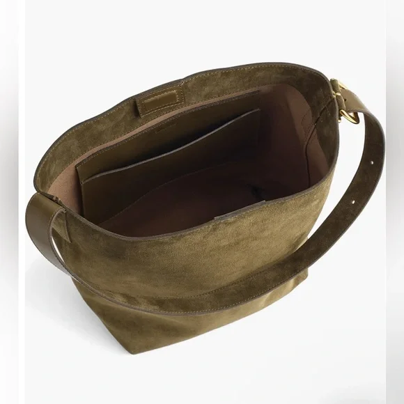 Essential Suede Bucket Bag - Picture 2 of 7